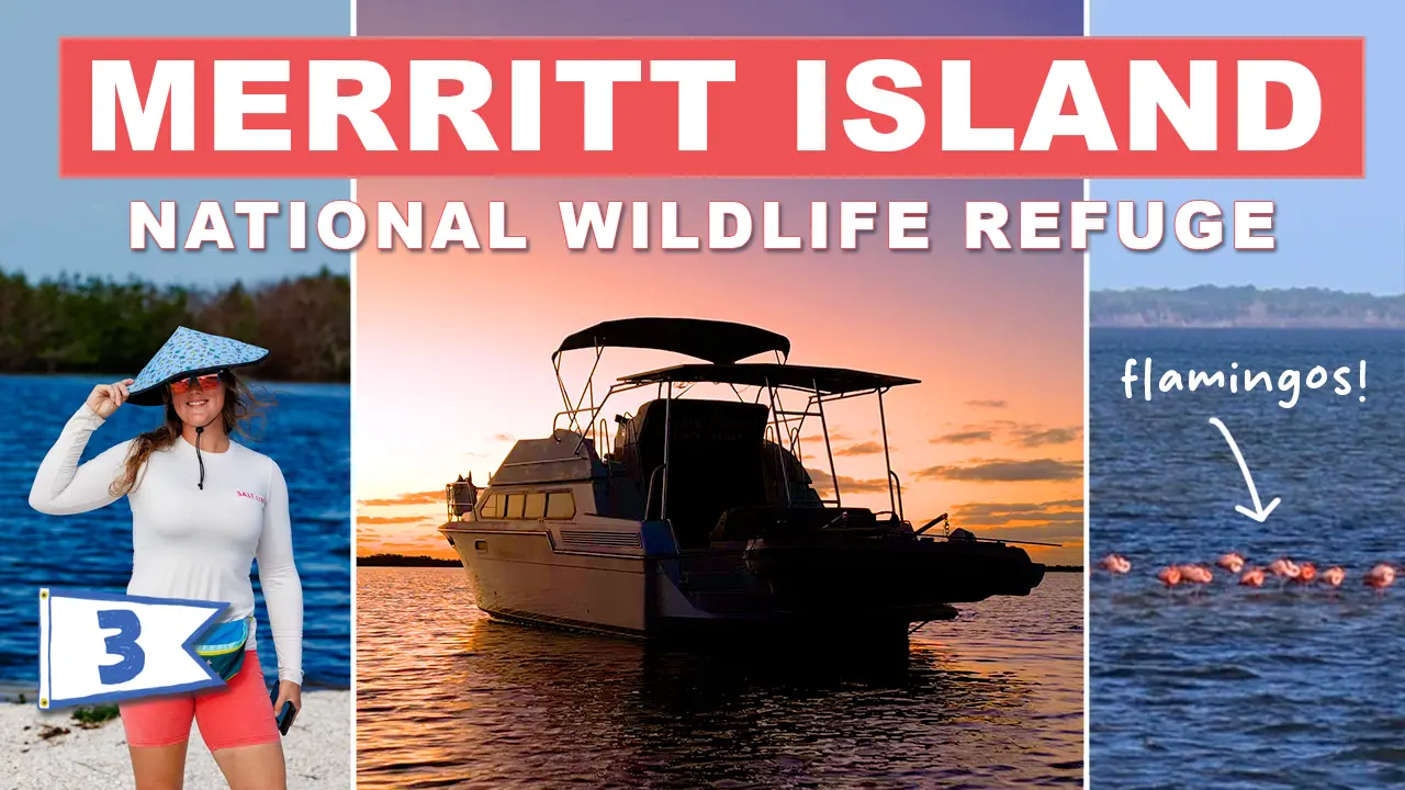 Boating Through Merritt Island National Wildlife Refuge