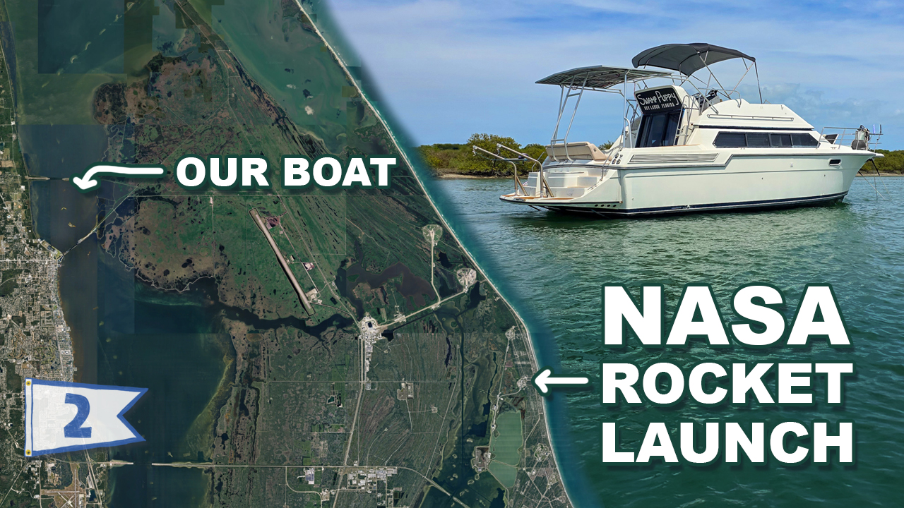 Anchored Near NASA / Cape Canaveral