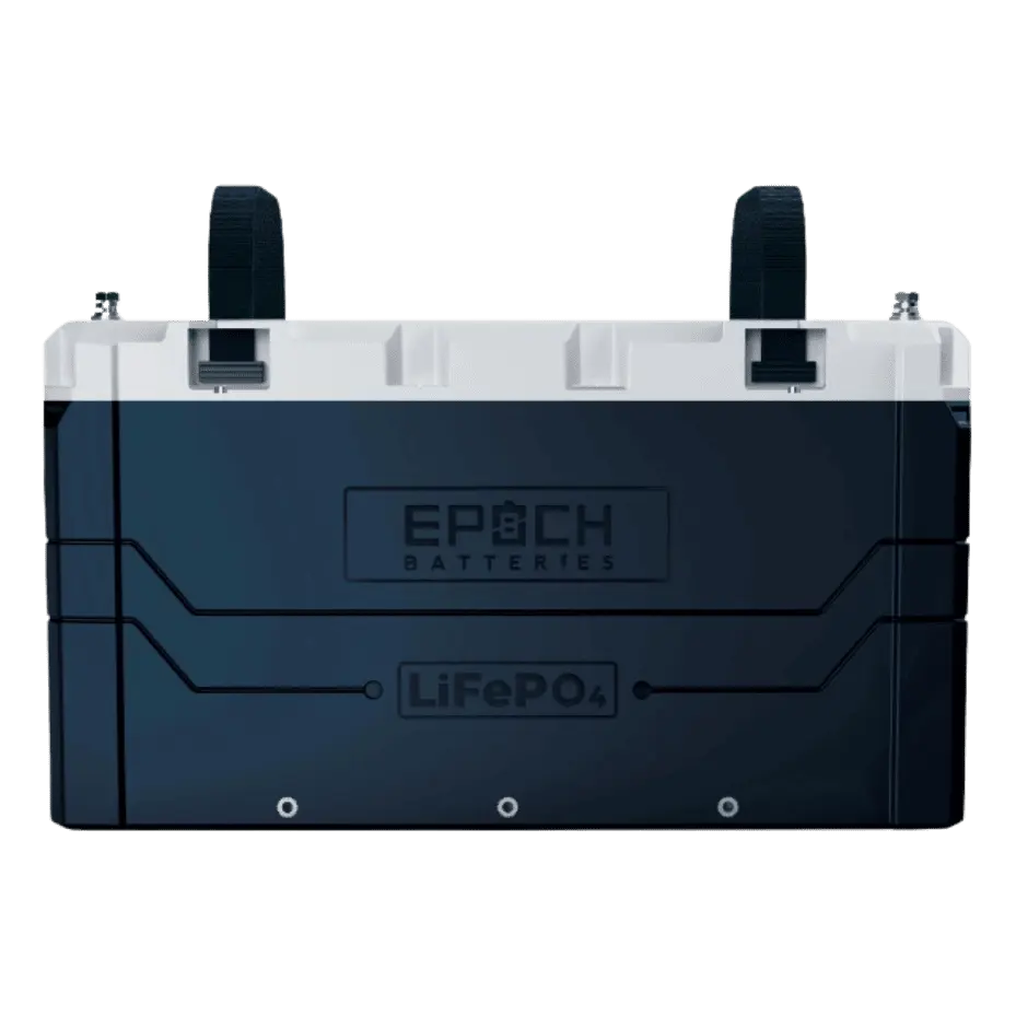 Boat lithium battery from Epoch Batteries, waterproof lithium battery for boat.