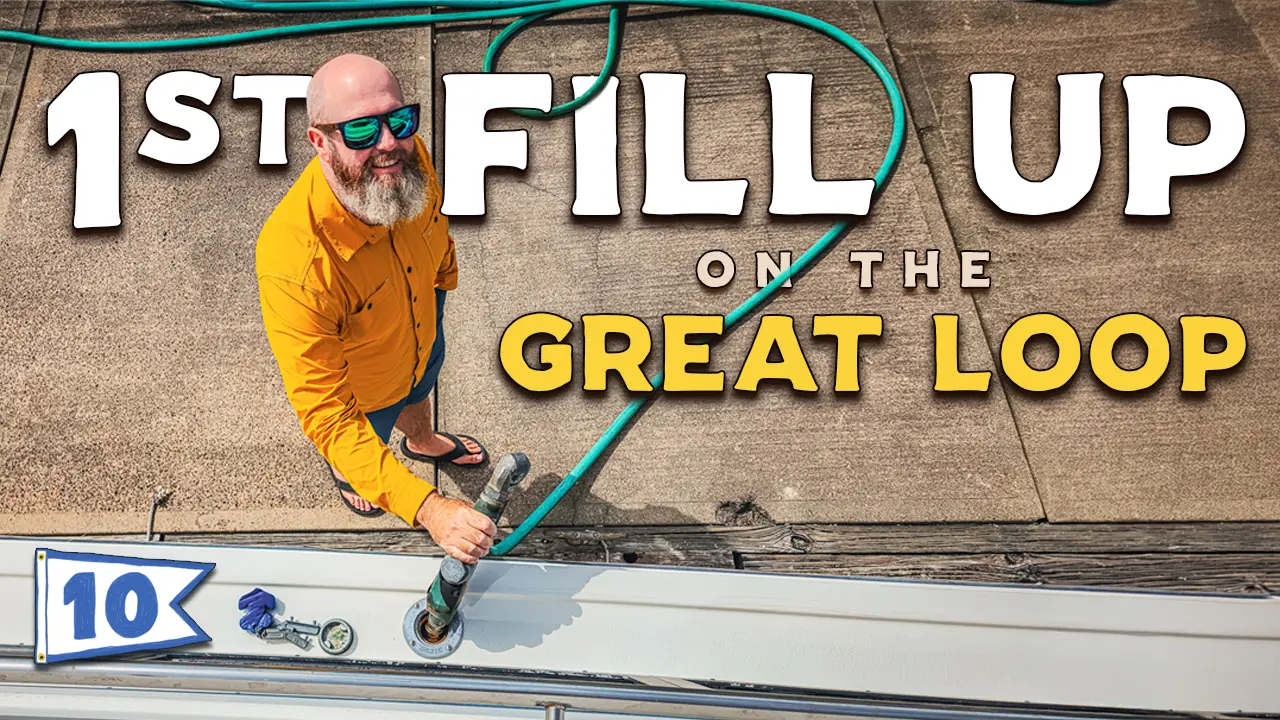 Filling Up Our Diesel Loop Boat During High Fuel Prices