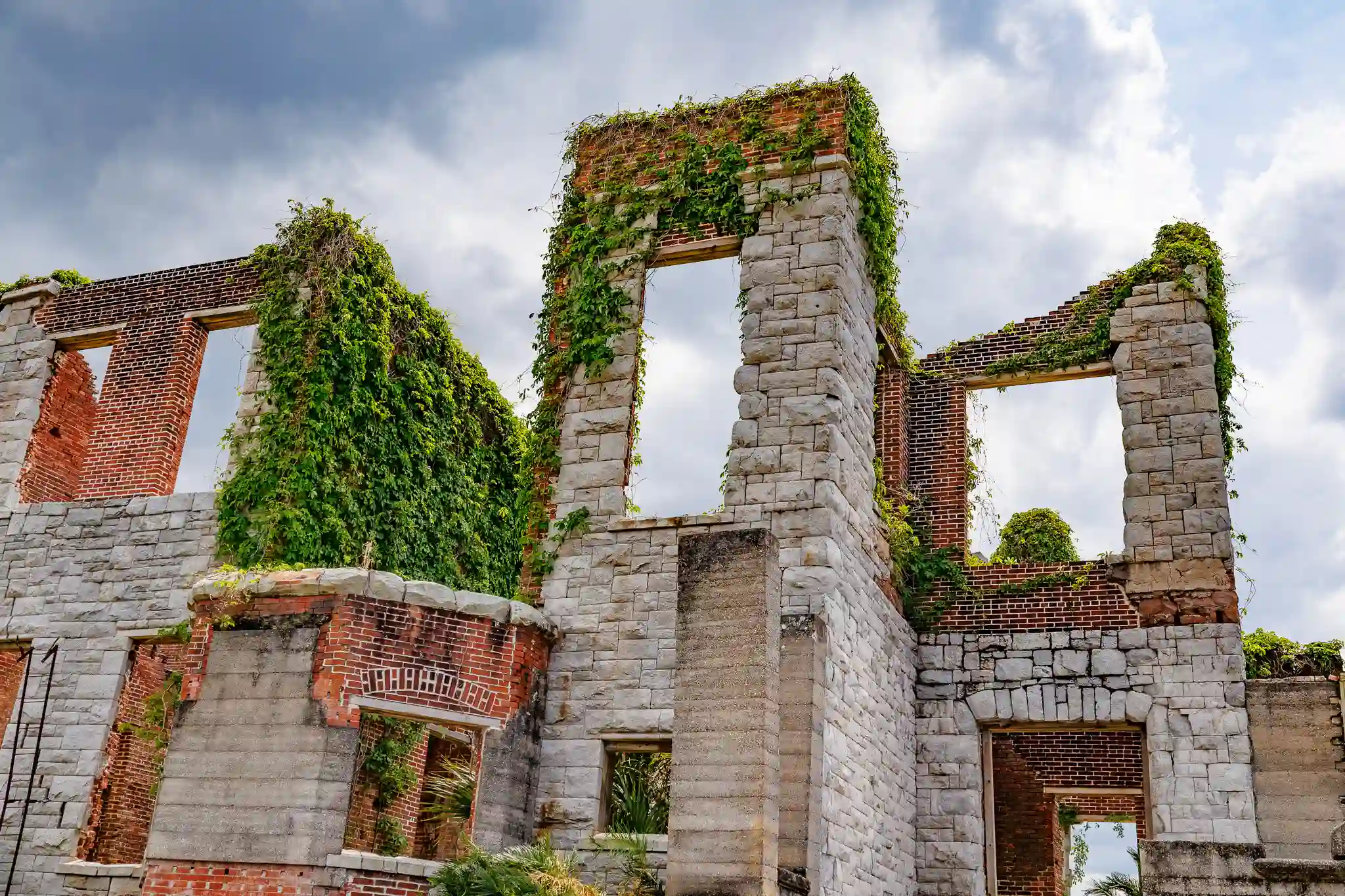 Dungeness Ruins at Cumberland Island National Seashore.