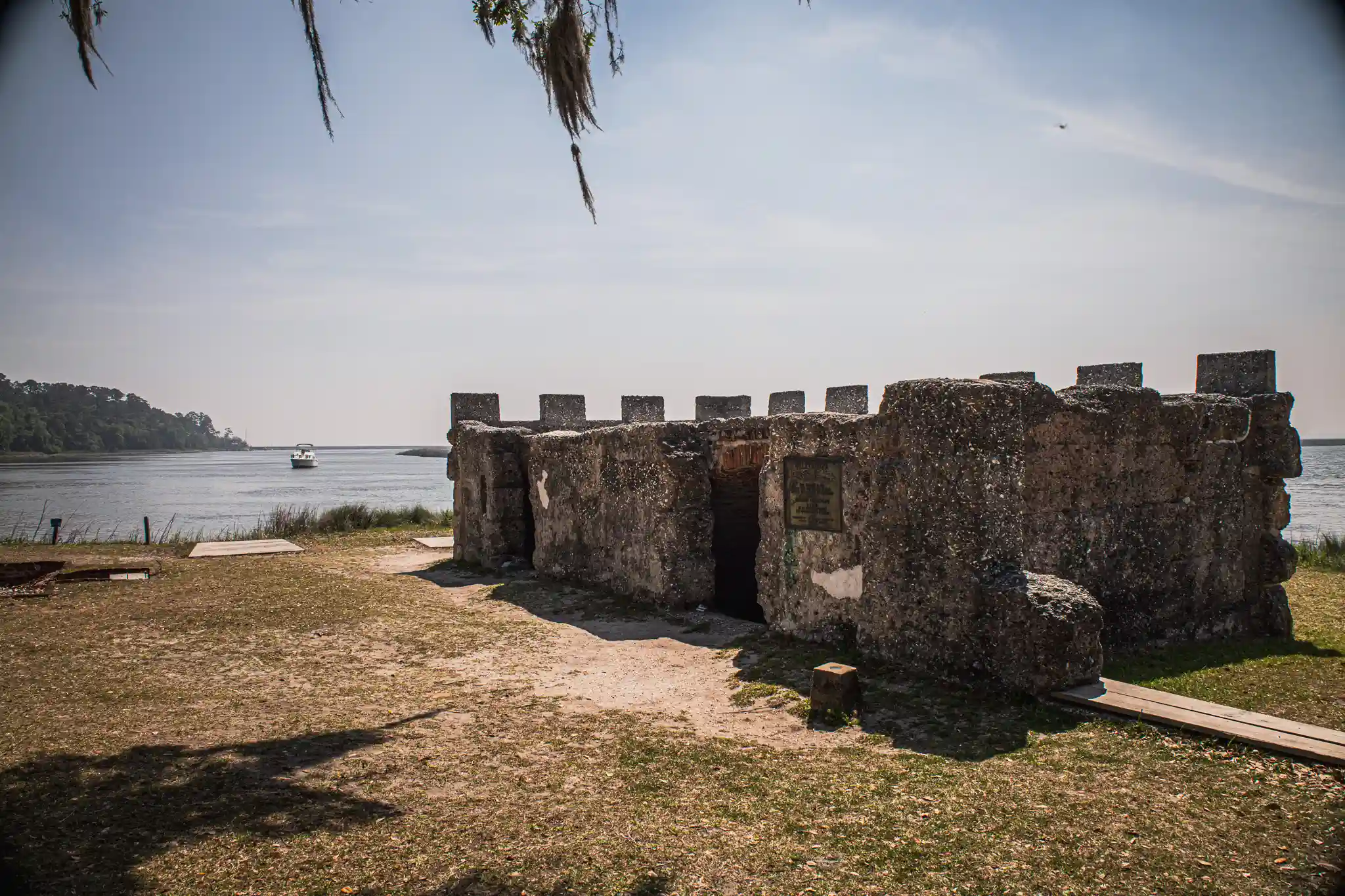 Fort Frederica National Monument, the tiny tabby fort.