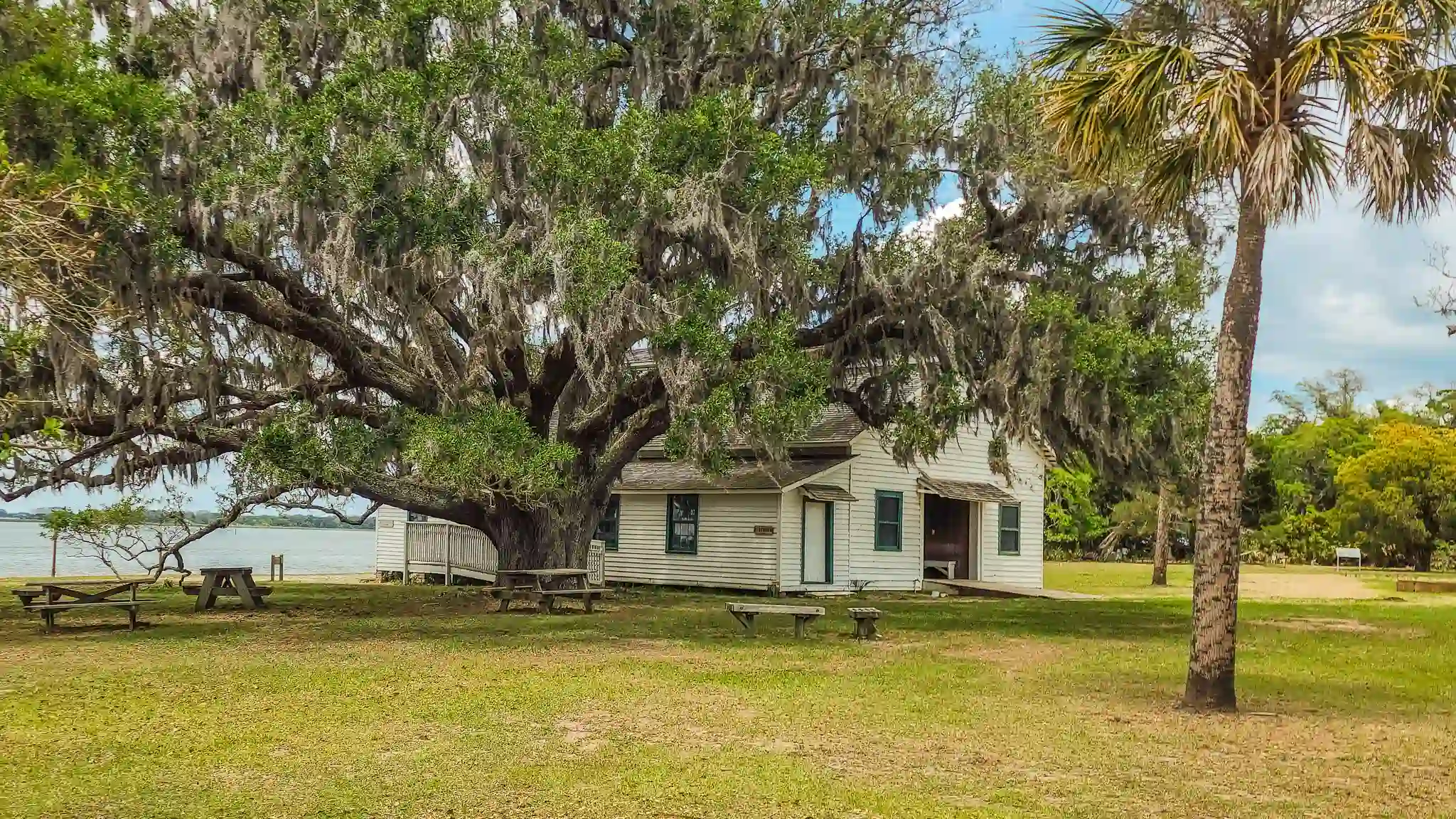 The Ice House Museum at Cumberland Island National Seashore.